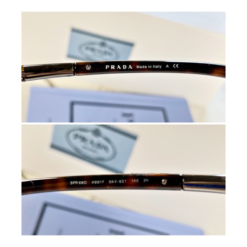 Prada Vintage Tortoise Sunglasses - Picture 3 of 11